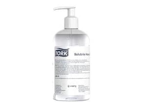Hånddesinfektions gel Tork 500 ml Salubrin 70% pumpeflaske - (karton á 8 stk.)