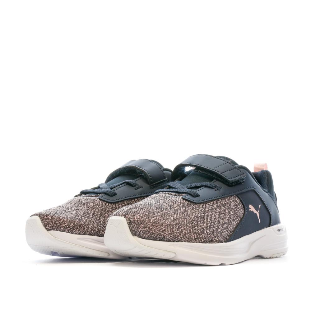 Puma Baskets Noire/Rose Fille Puma Ps Comet