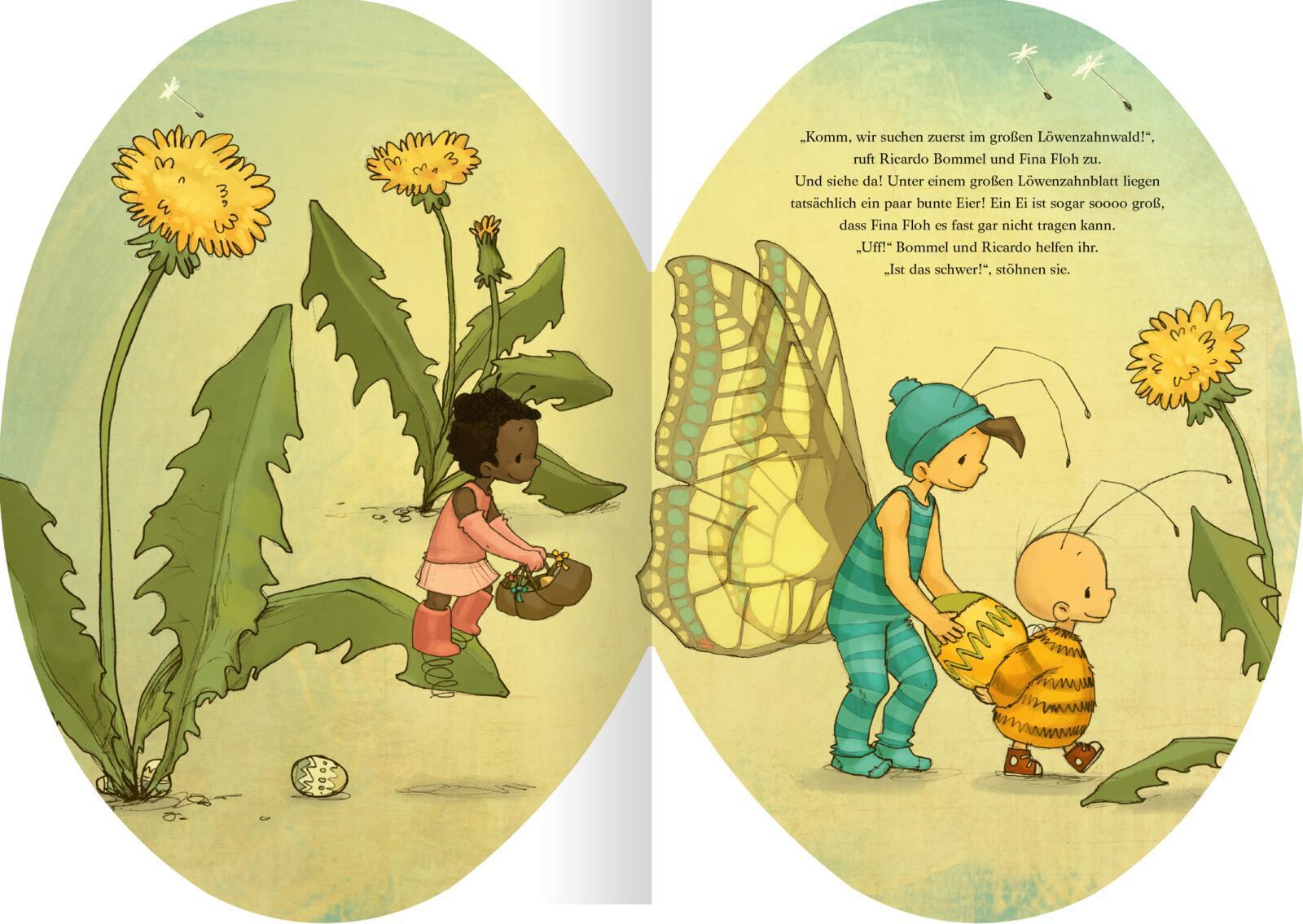 Die kleine Hummel Bommel feiert Ostern