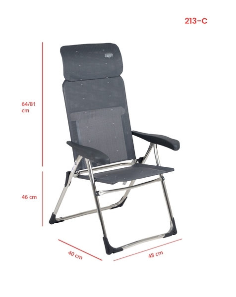 Crespo Campingstuhl AL-213 ‒ extra kompakt