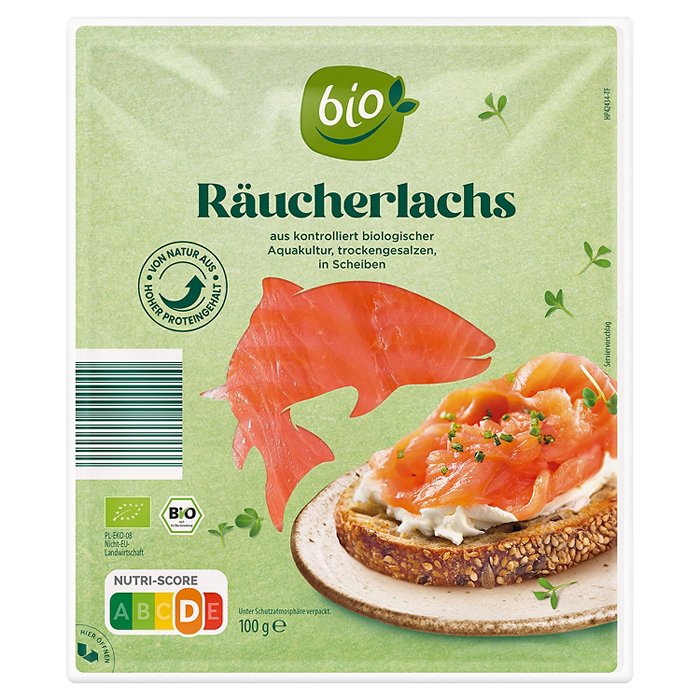 BIO Bio-Räucherlachs 100 g