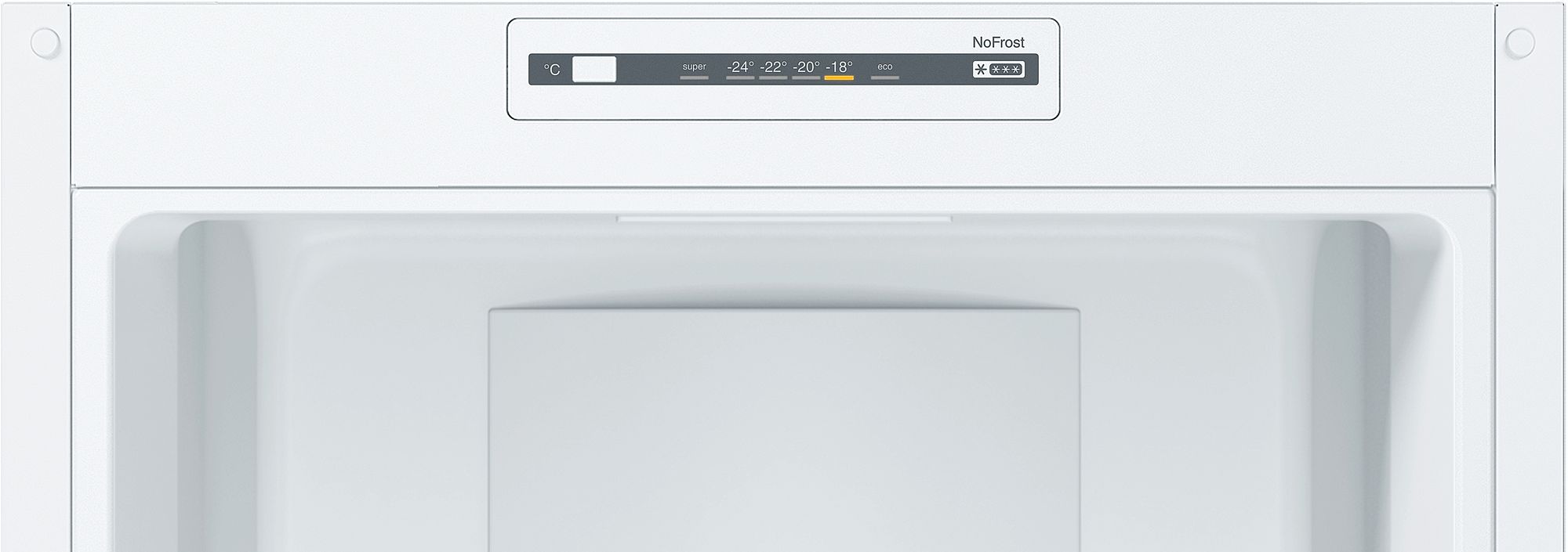 Refrigerador Combinado Independente Série 2 186 x 60 cm Branco KGN36NWEB
