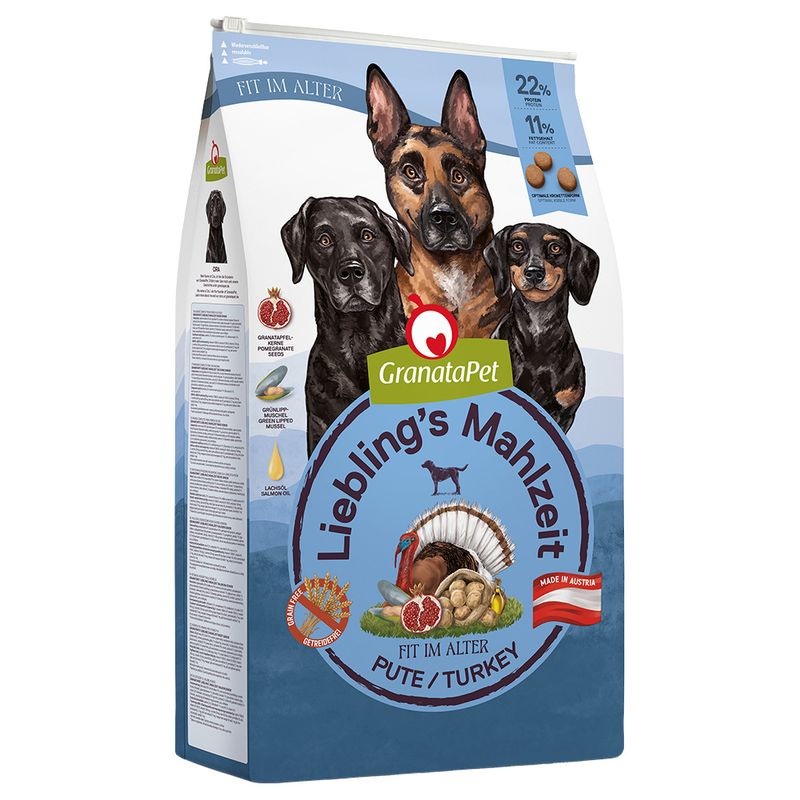 GranataPet Liebling's Mahlzeit Senior, dinde