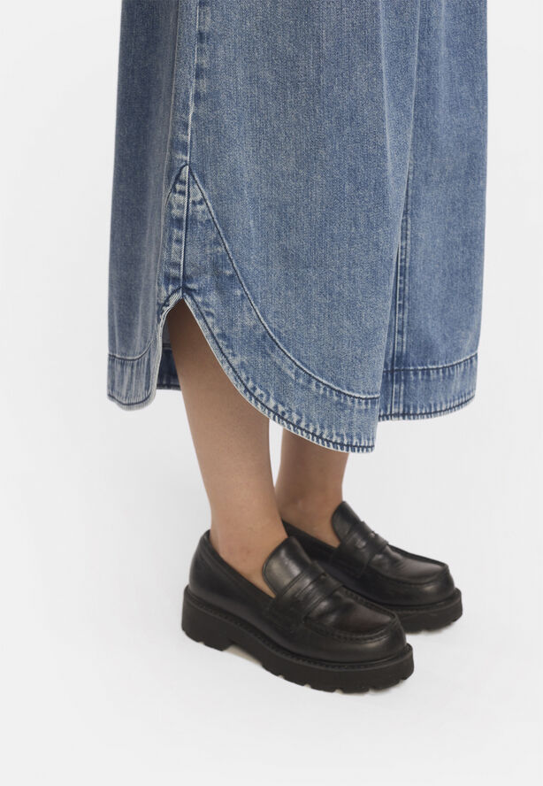 Soft Rebels SRKeira Skirt Dark blue denim