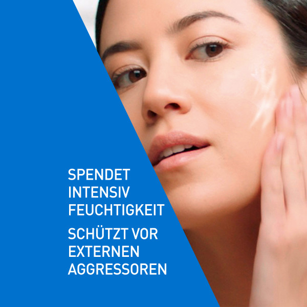 CERAVE Feuchtigkeitsspendende Gesichtscreme Creme LSF50 Tb 52 ml