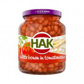 Hak Witte bonen in tomatensaus