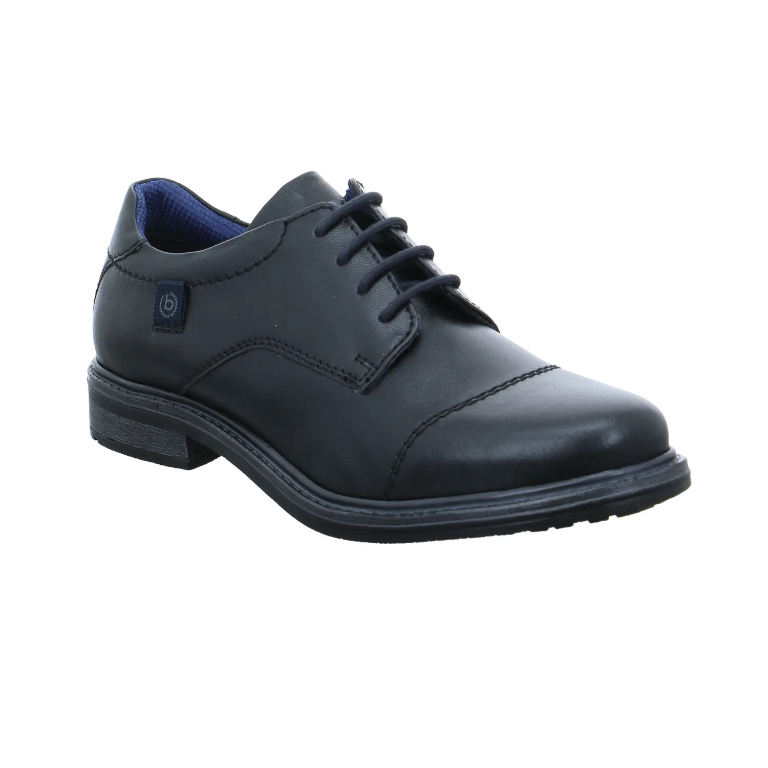 BUGATTI SHOES Halbschuh-City Schwarz Leder