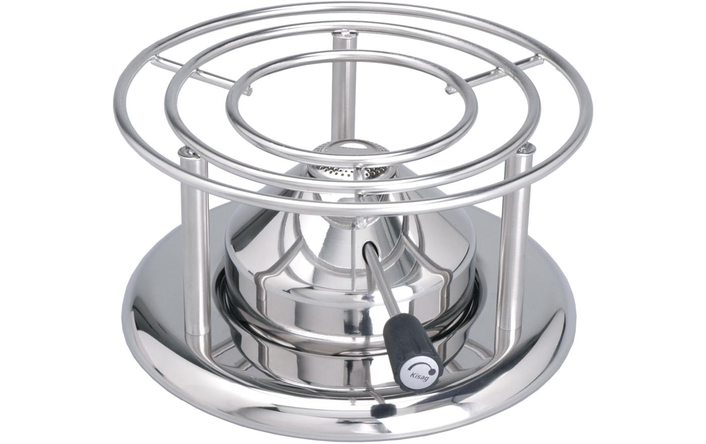 Fondue »Kisag Ronda silberfarben«
