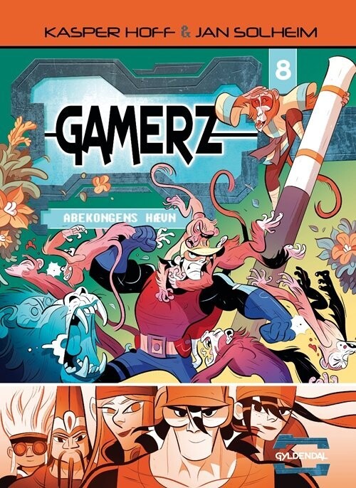 Gamerz 8 - Abekongens Hævn - Kasper Hoff - Bog