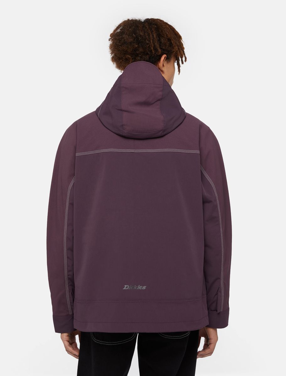 Dickies Ronan Hooded Jacket Plum Perfect