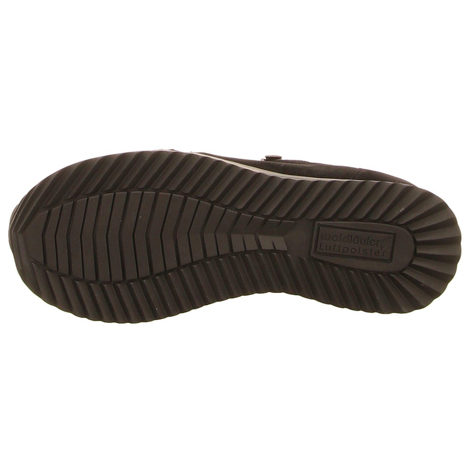 Waldläufer Schnürhalbschuh schwarz