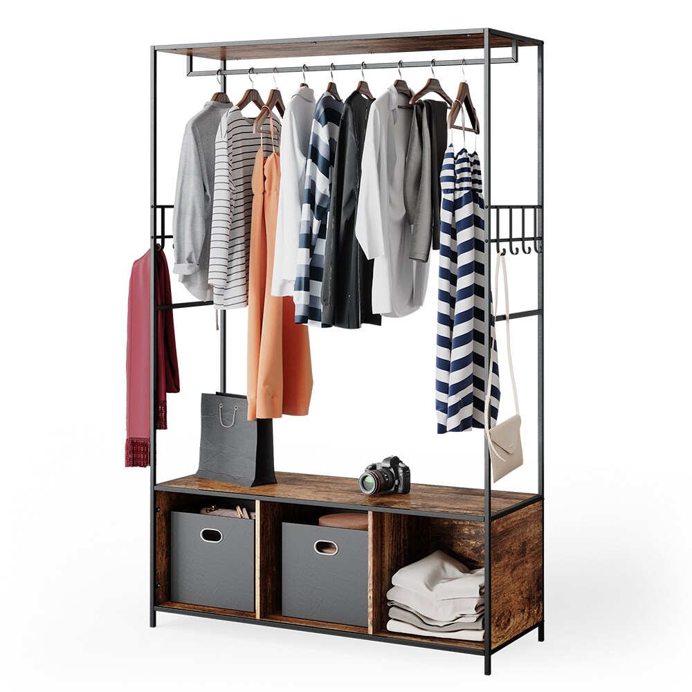 Vicco Kleiderschrank Garderobenschrank Fyrk Schlafzimmer Sitzbank Schuhschrank
