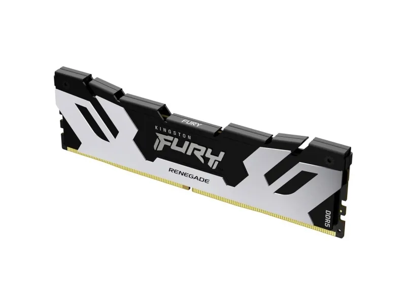 Kingston FURY Renegade - DDR5 - modul - 48 GB - DIMM 288-PIN - 6000 MT/s / PC5-48000 - CL32 - 1.35 V - ikke bufferet - on-die ECC - sølv/sort