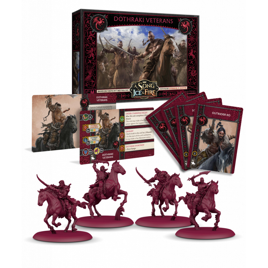 Le Trône de Fer : le Jeu de Figurines - Vétérans Dothraki
