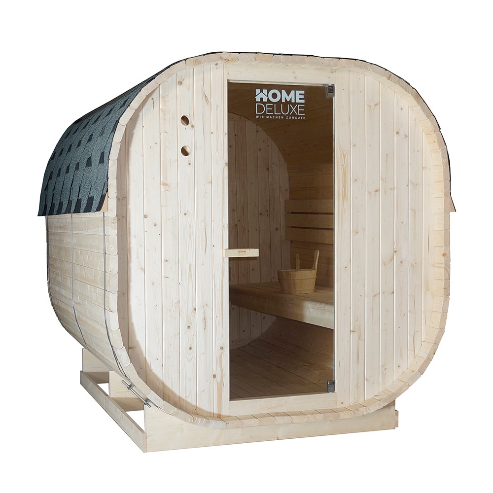 HOME DELUXE Outdoor Sauna CUBE XL