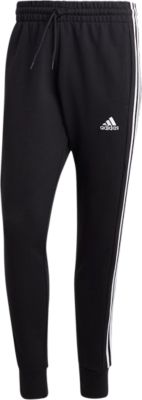 Adidas SportswearEssentials French Terry Tapered Cuff 3-Stripes Pant - schwarz