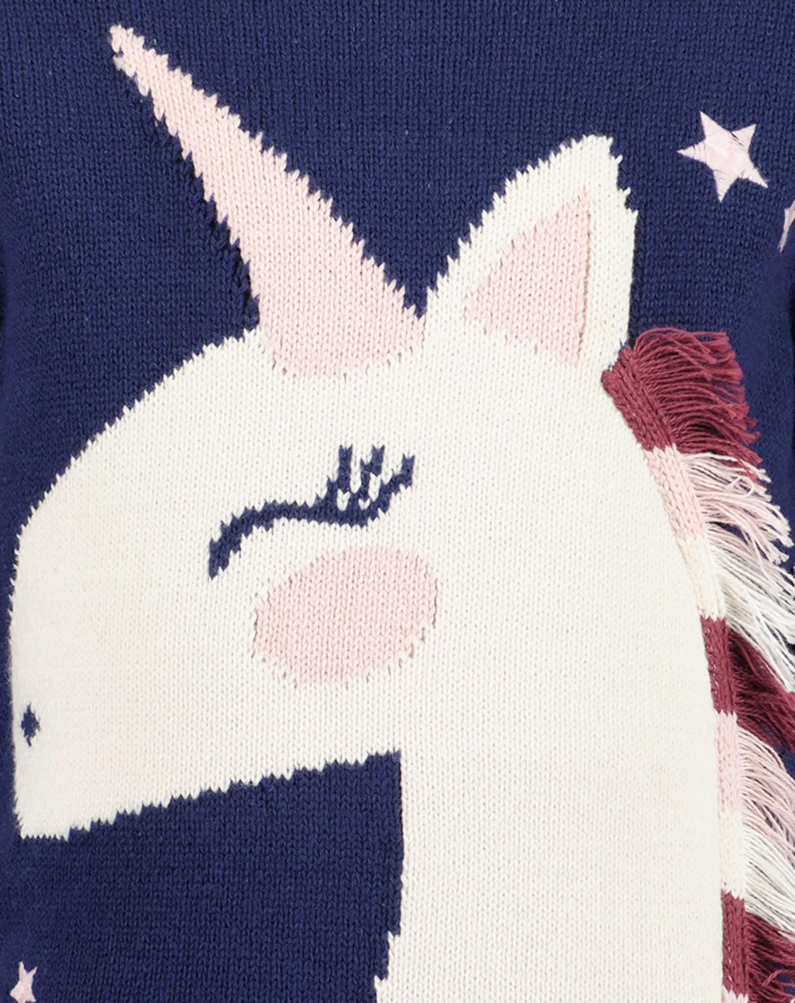 Strickpullover SPARKLE UNICORN in ultramarin