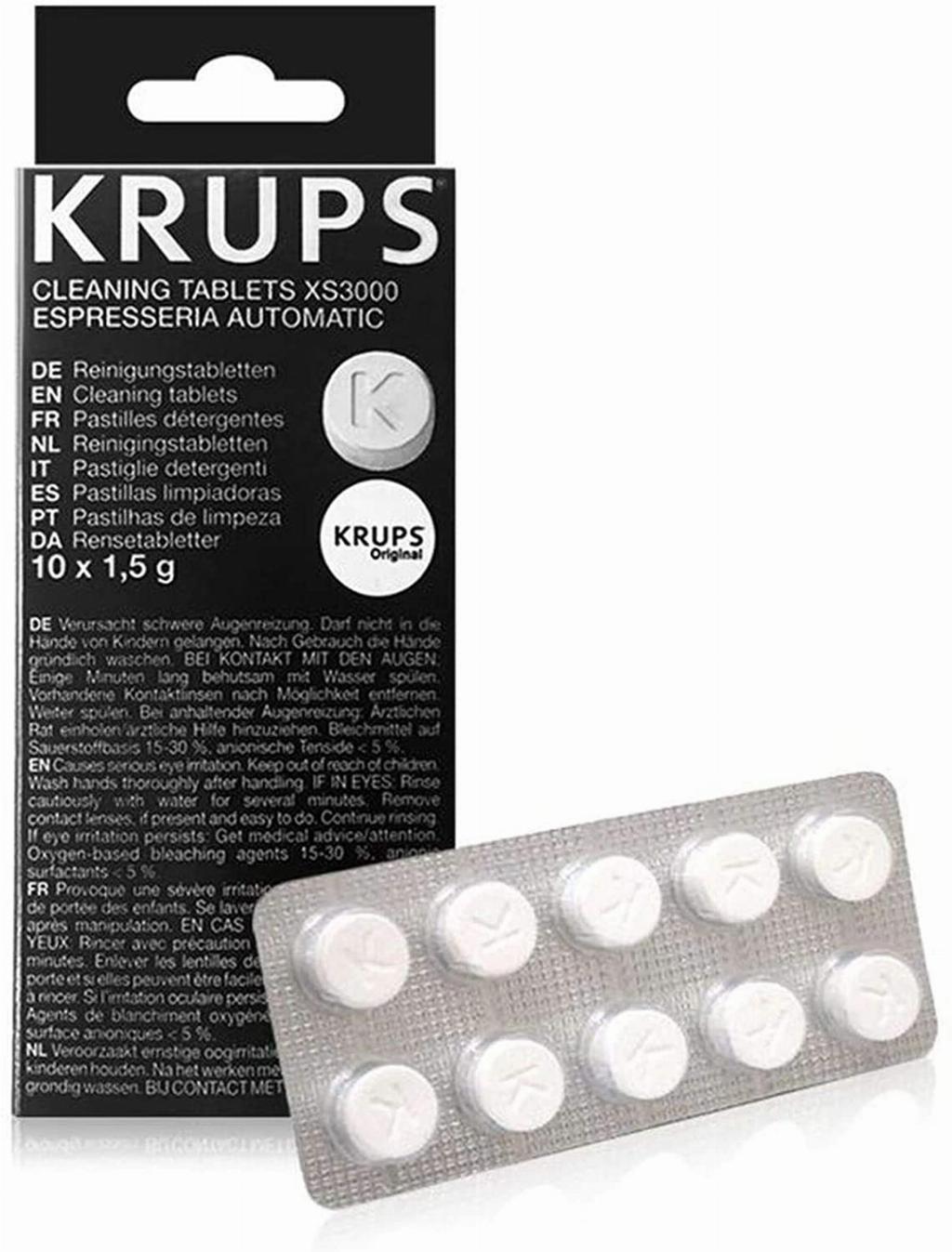 Krups Reinigingstablet set à 10 stuks XS3000