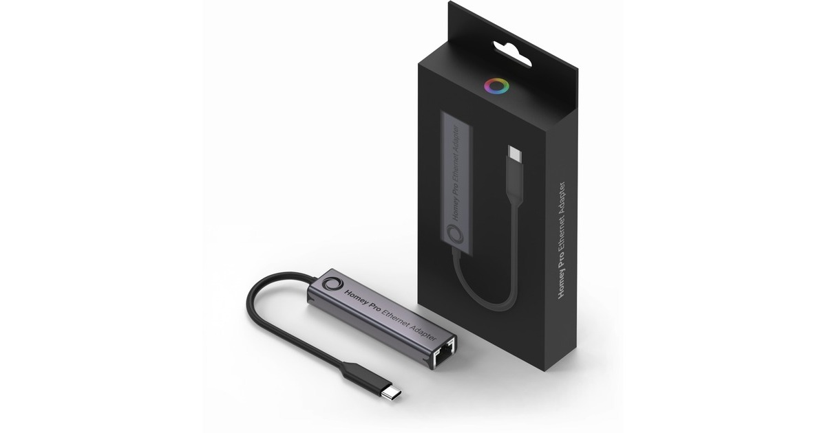 AthomHomey Pro Ethernet Adapter netwerkadapter  (Grijs)