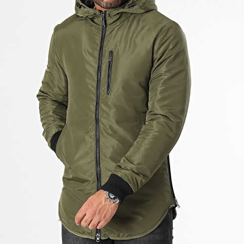 Parka Capuche 0321 Vert Kaki