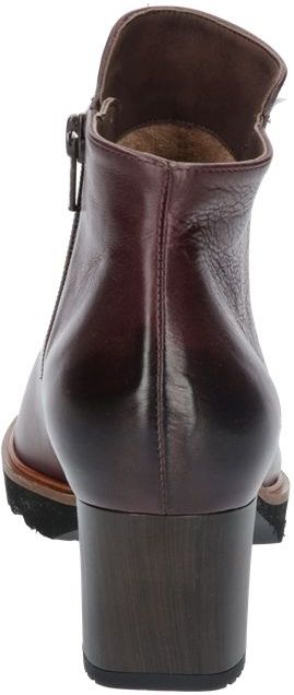 Durea - 9743 872 E - Enkellaarzen - Rood - Leer
