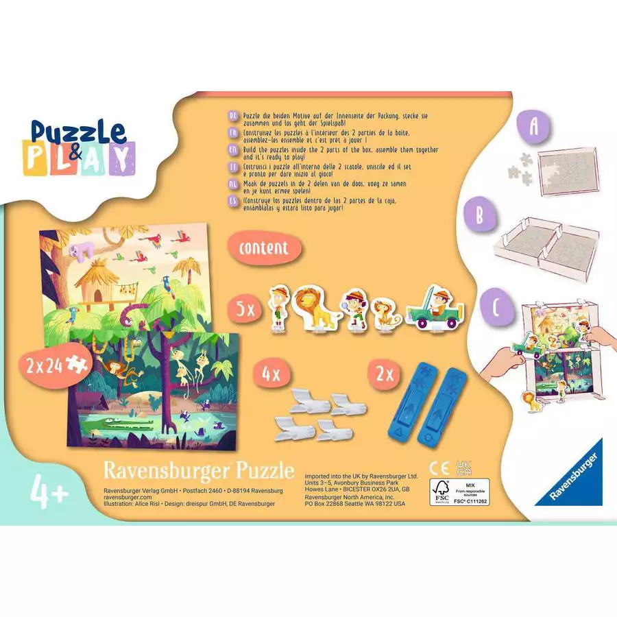 Ravensburger Dschungelabenteuer bunt