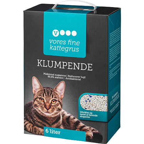 Kattegrus klumpende