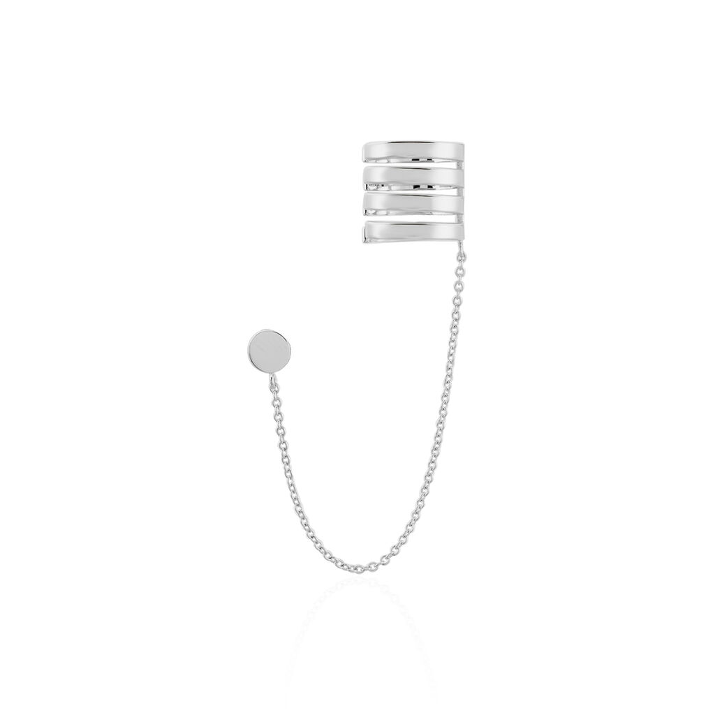 Bijou D'oreille Unitaire Trina Argent Blanc
