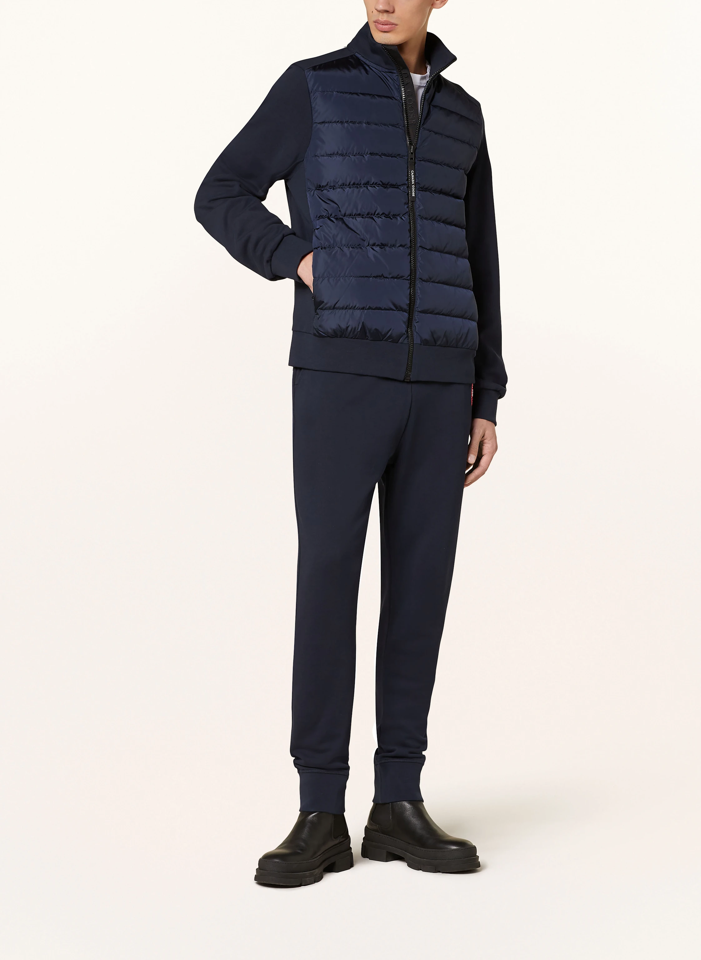CANADA GOOSE Strickjacke im Materialmix