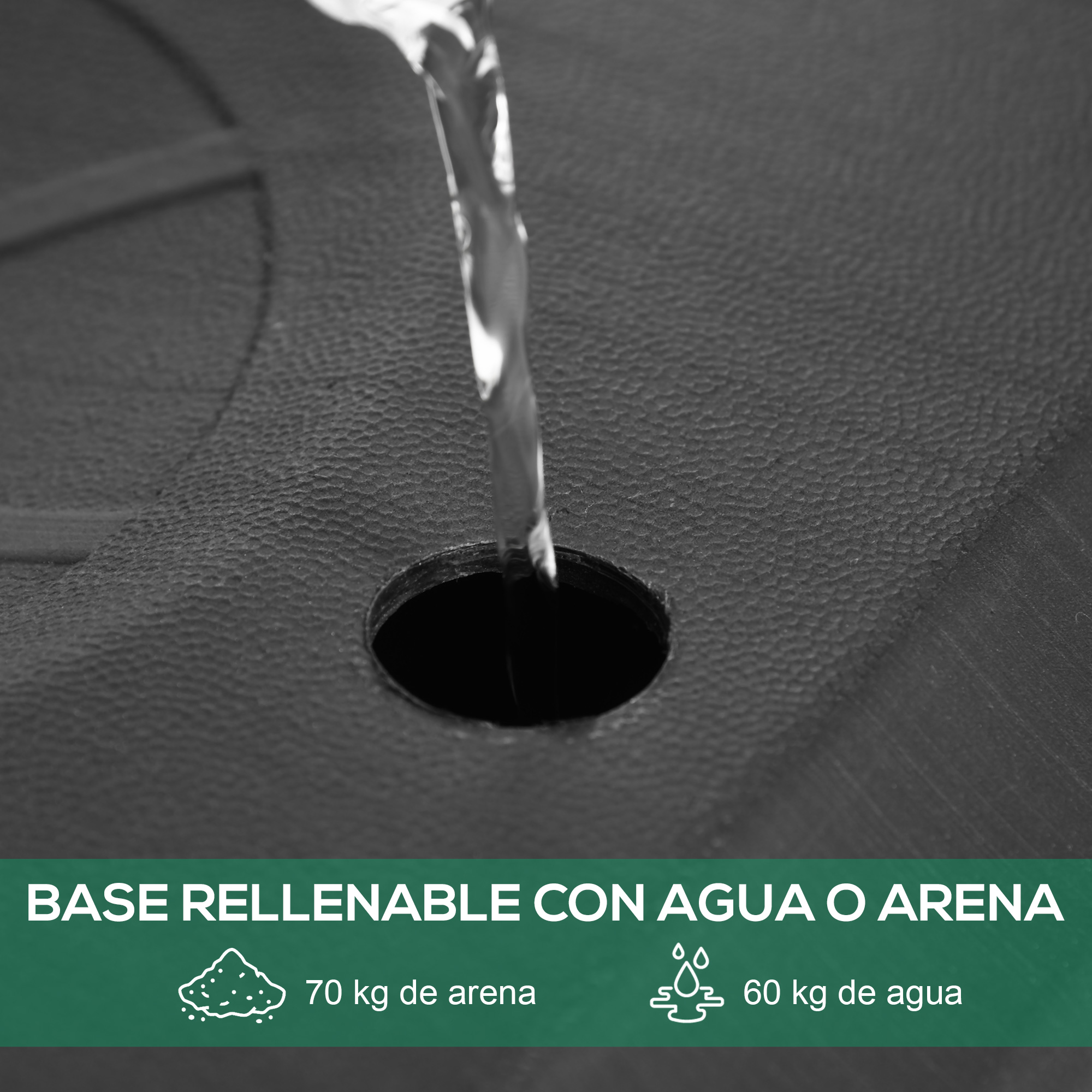 Cesta de basquete amarela ajustável SPORTNOW para uso interno e externo.