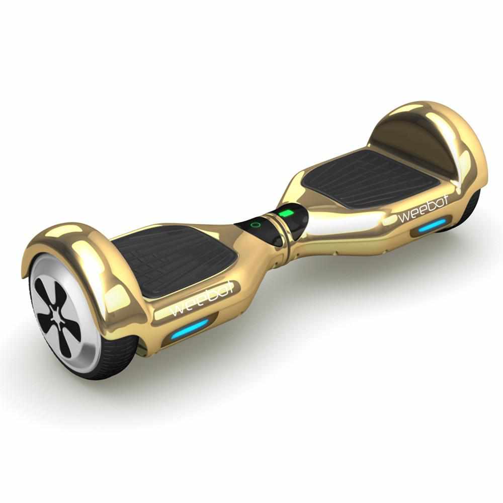 Hoverboard Classic Gold Chrome - 6,5 Pouces