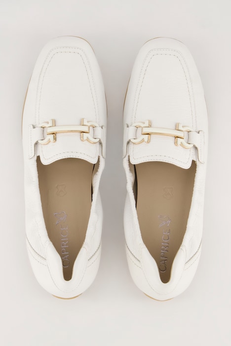 Caprice Leder-Loafer, Zierspange, Wechselfußbett
