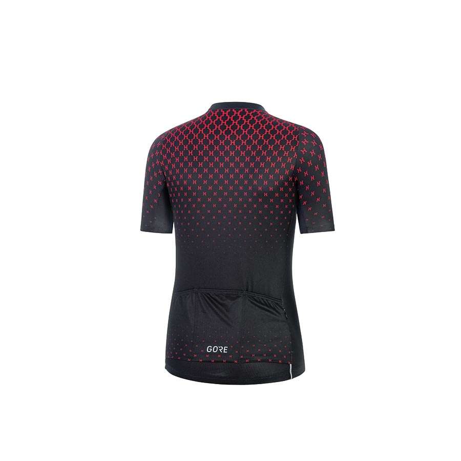 GORE Wear Hakka Fietsshirt Korte Mouwen Zwart/Roze Dames