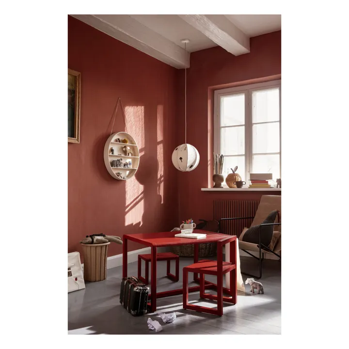 Ferm Living Kids Chaise Architect | Coquelicot