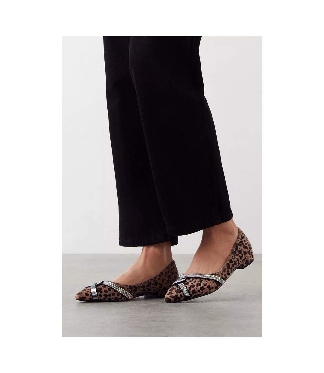Dorothy Perkins - Ballerines PERCY - Femme (Marron / Noir) - UTDP1815