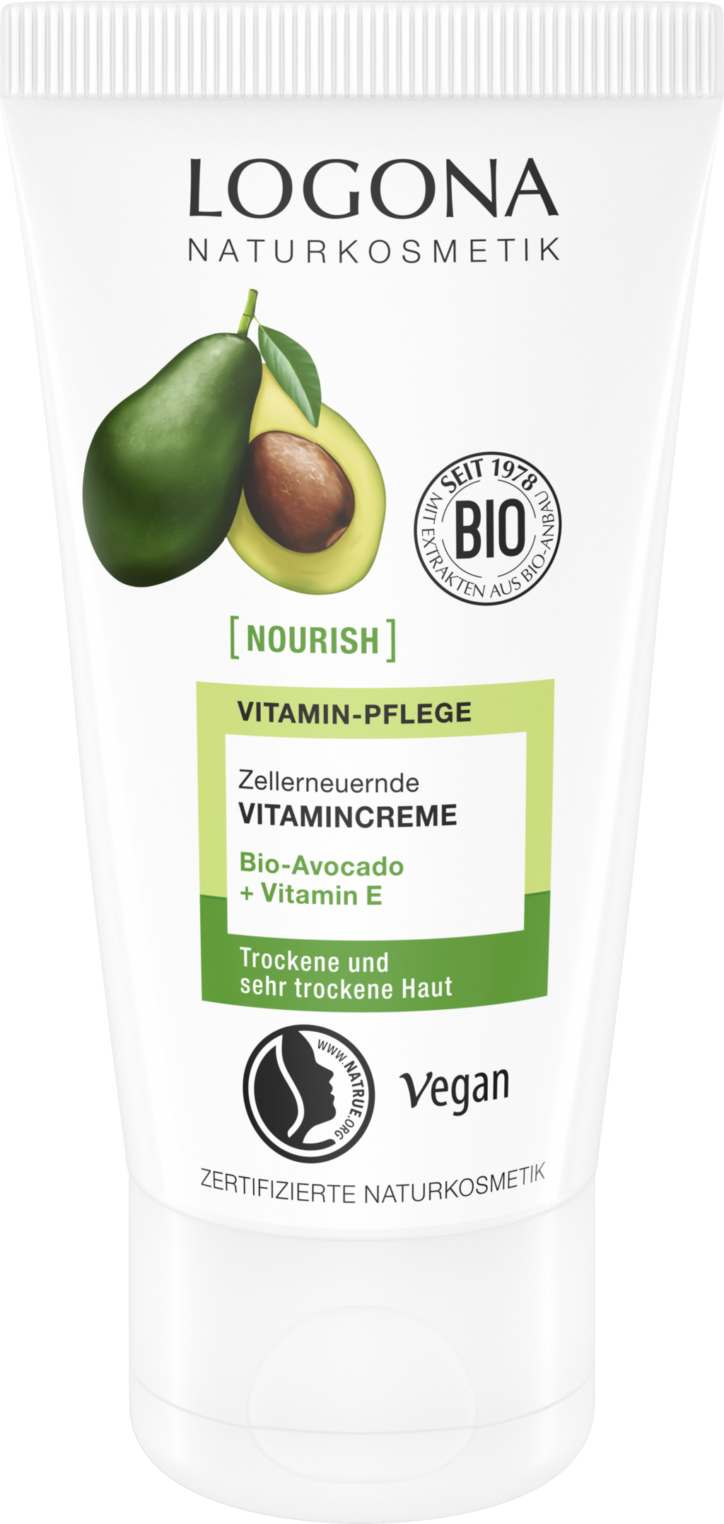 LOGONA  [nourish] Zellerneuernde Vitamincreme, 50 ml
