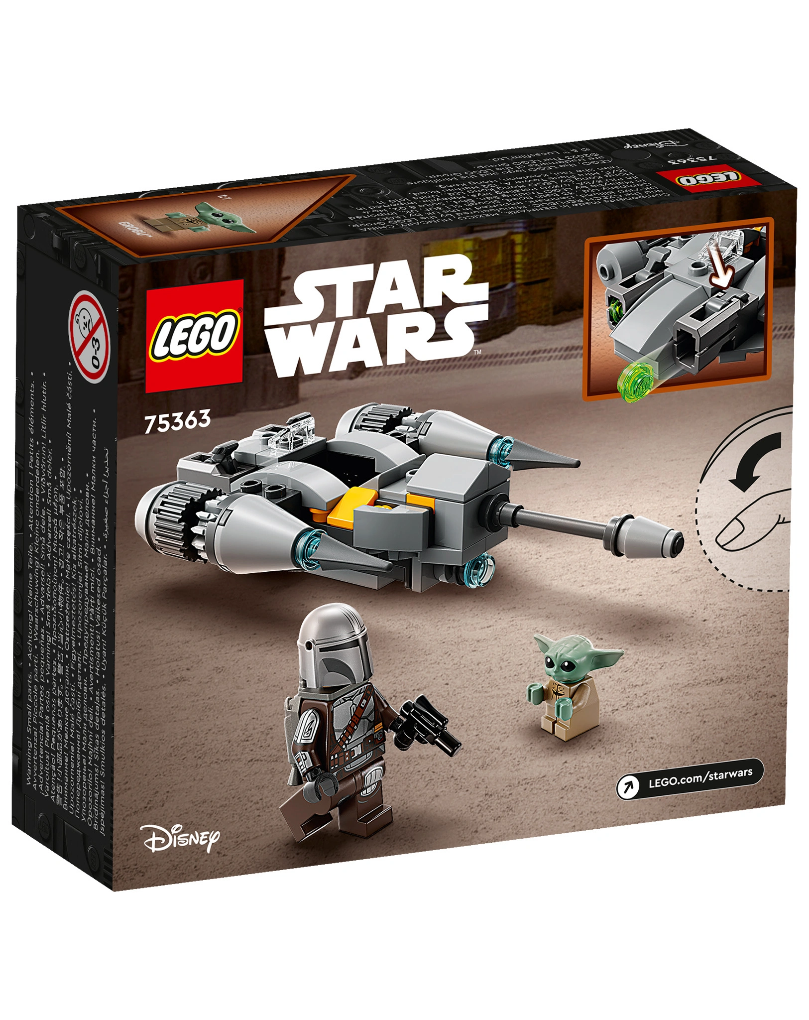 LEGO® Star Wars™ 75363 N-1 Starfighter™ des Mandalorianers – Microfighter