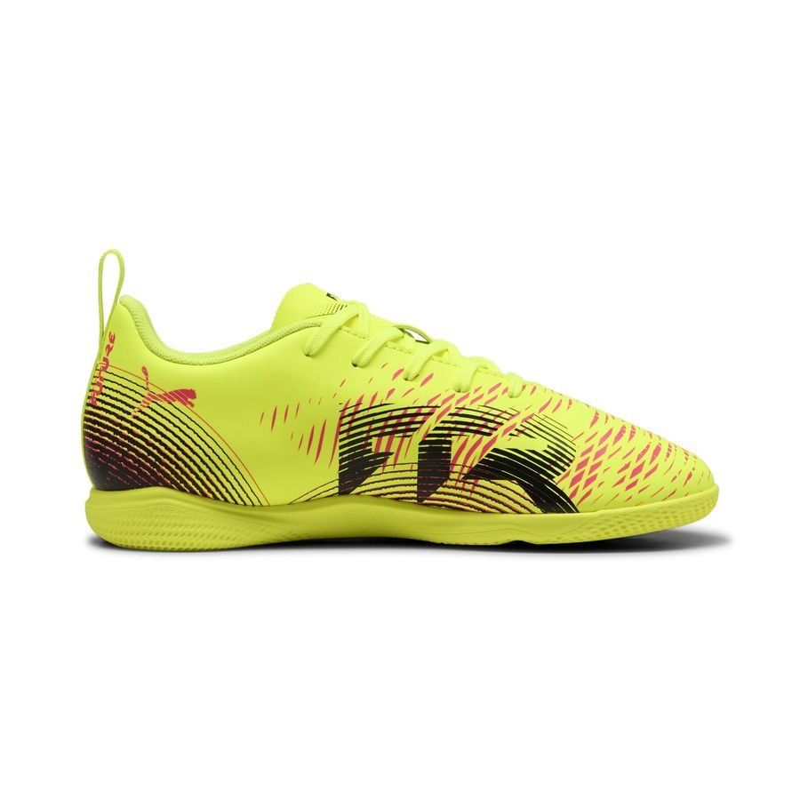 FUTURE 8 PLAY IT Jr Yellow Alert-PUMA Black-Sun Struck