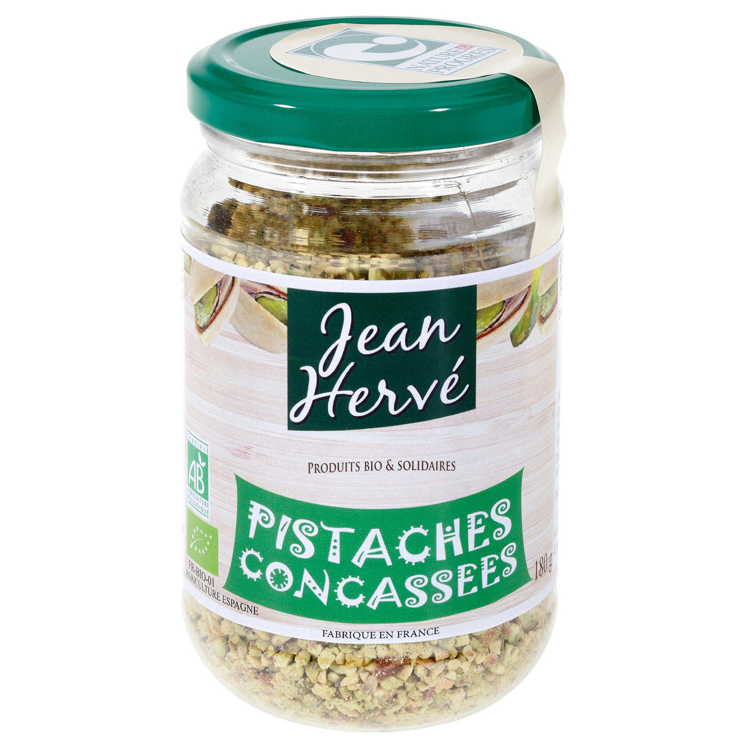 Pistache concassée bio