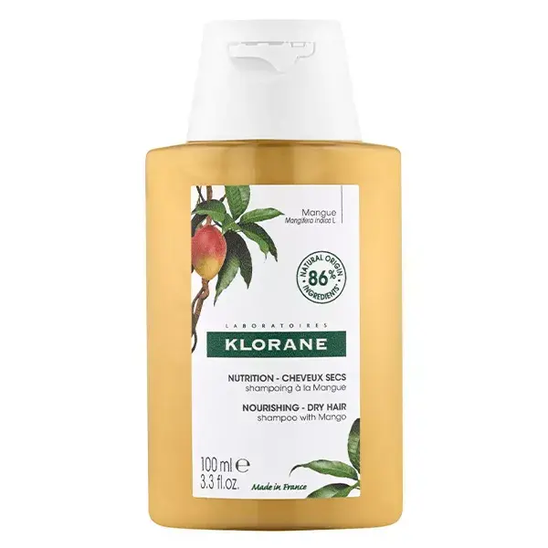 Shampoo nutritivo com manteiga de manga Klorane 100ml