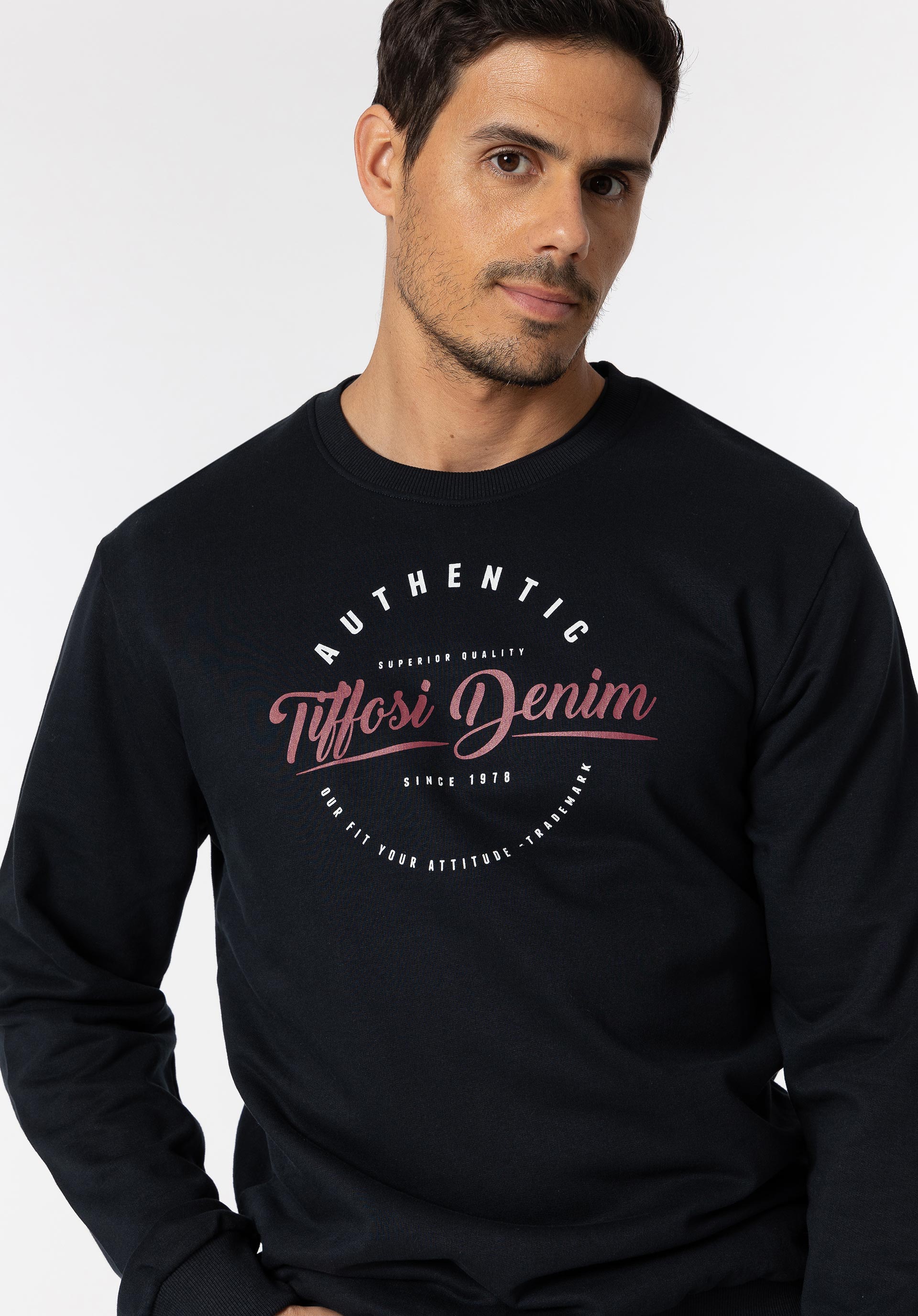 Sweatshirt com Estampado Frontal