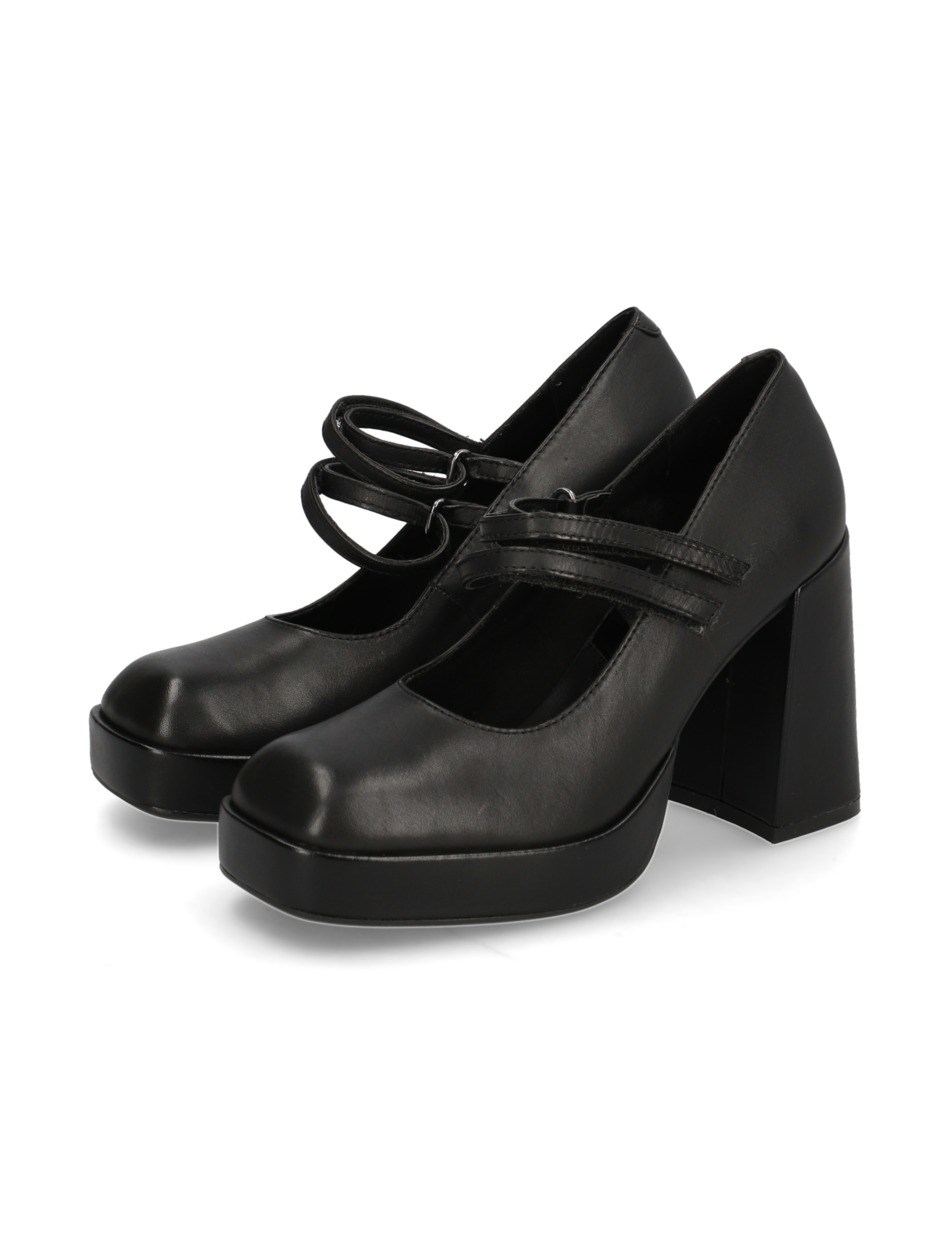 Glattleder Pumps