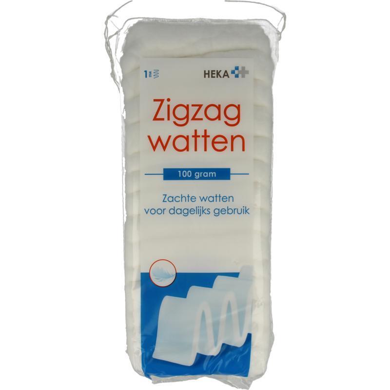 Heka Zigzag Verbandwatten 100 G