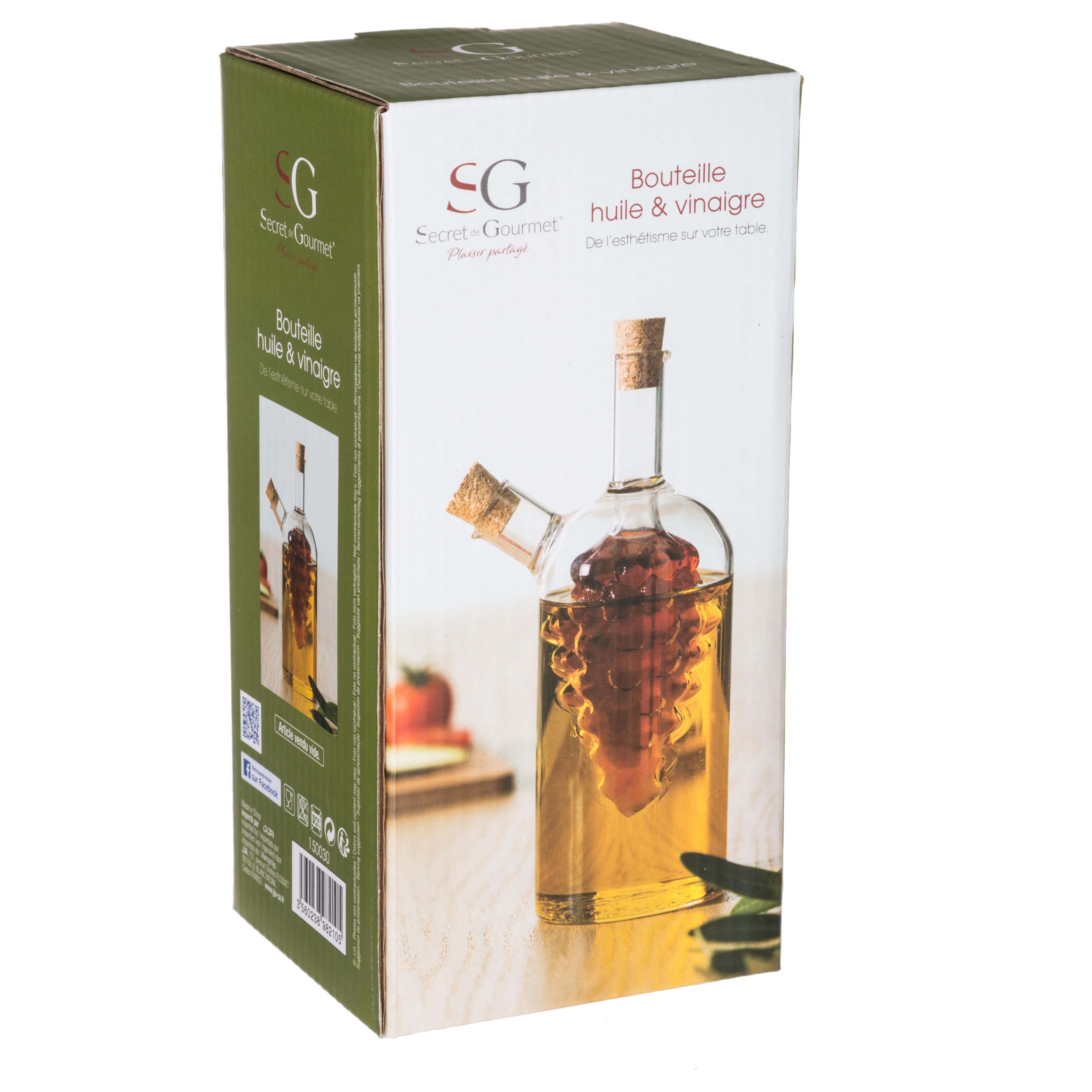 BOUTEILLE HUILE VINAIGRE RAISIN