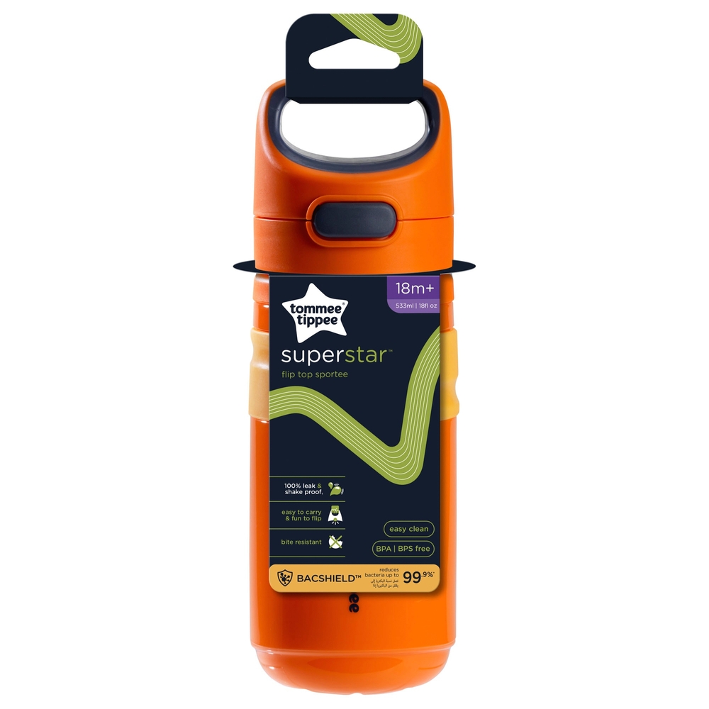 Tommee Tippee Superstar Flip Top Trinklernbecher ab 18 Monaten, verschiedene Sorten