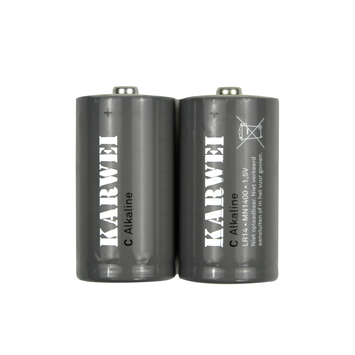 KARWEI Batterij Alkaline C 2 stuks