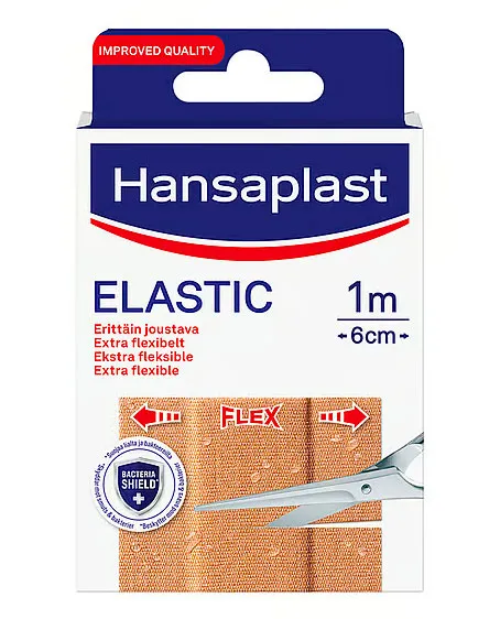 Hansaplast Elastic - 1mx6cm