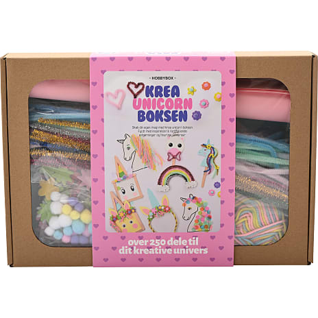 Nimo krea unicorn boksen kreasæt 250 dele