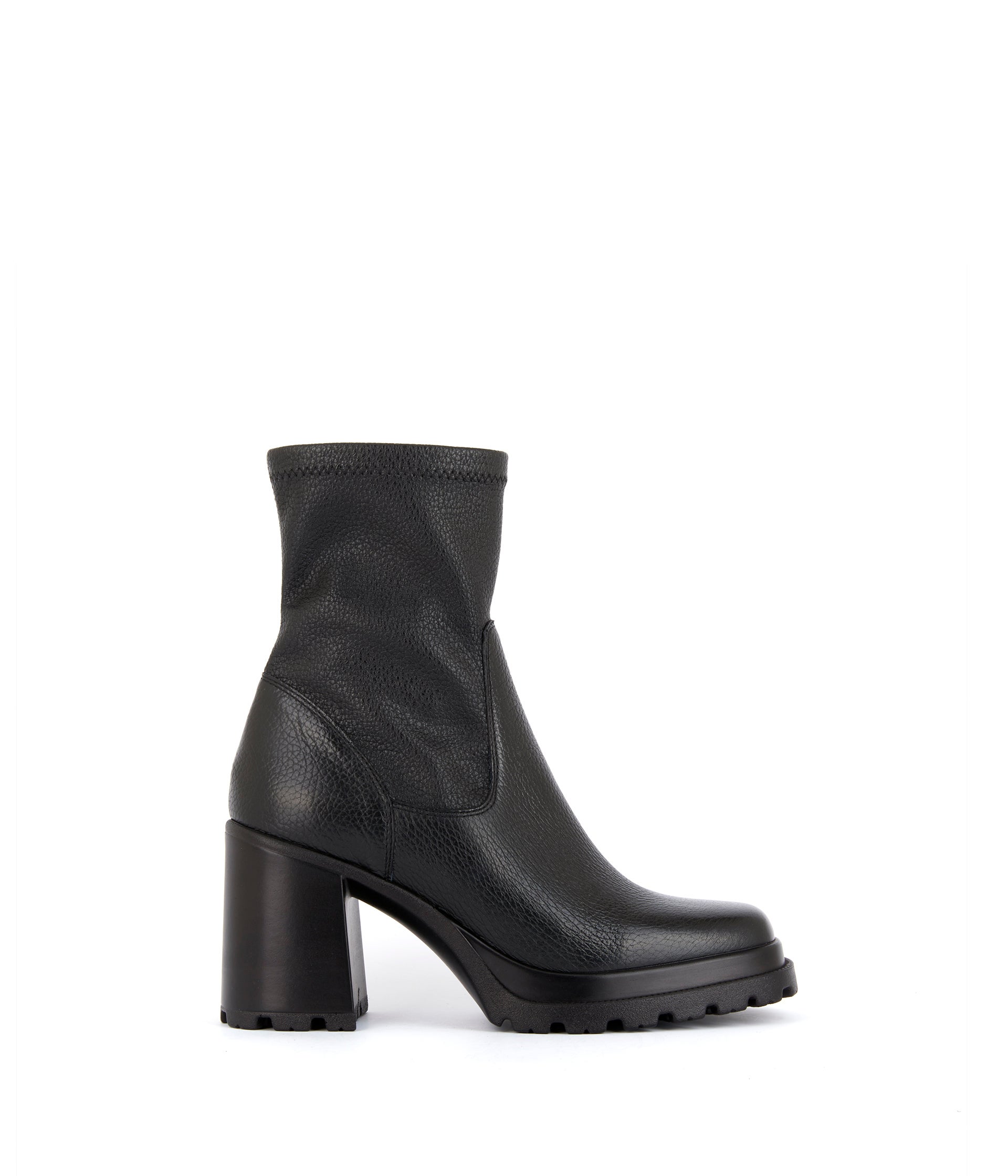 Boots crantées noires Ahmel