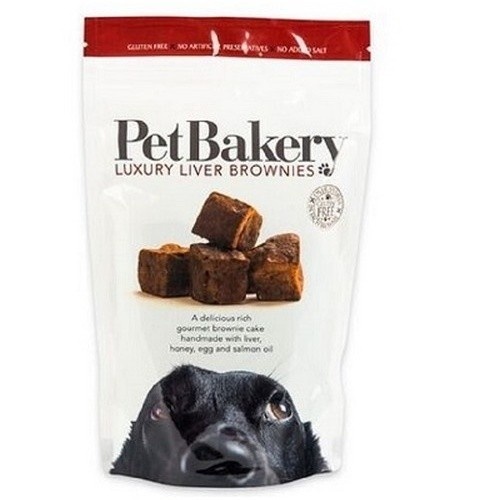 Brownies de fígado para cães, sabor natural